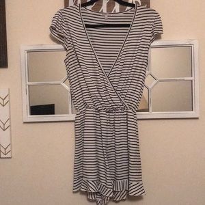 Striped romper